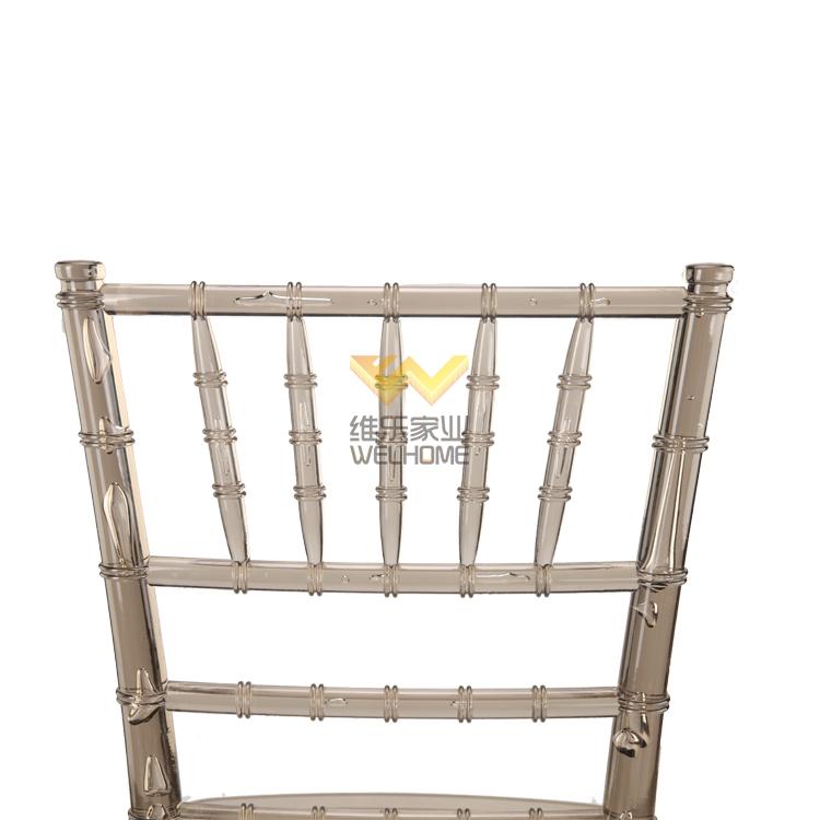 Smoke PC chiavari chair for wedding /Event